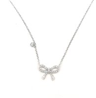 Collar Mirco Visconti Mujer Girocolli Fantasia in Oro blanco Diamante Z615/20 - Z615/20